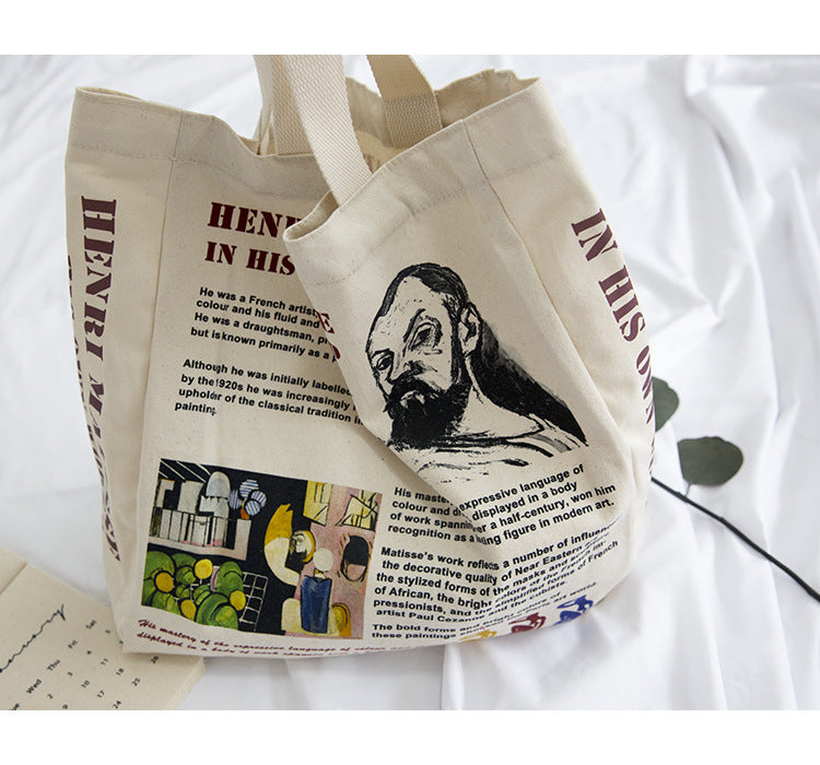 French Artist Tote Bag
