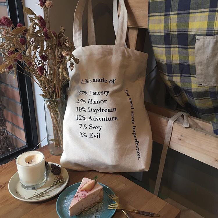 Life Composition Tote Bag