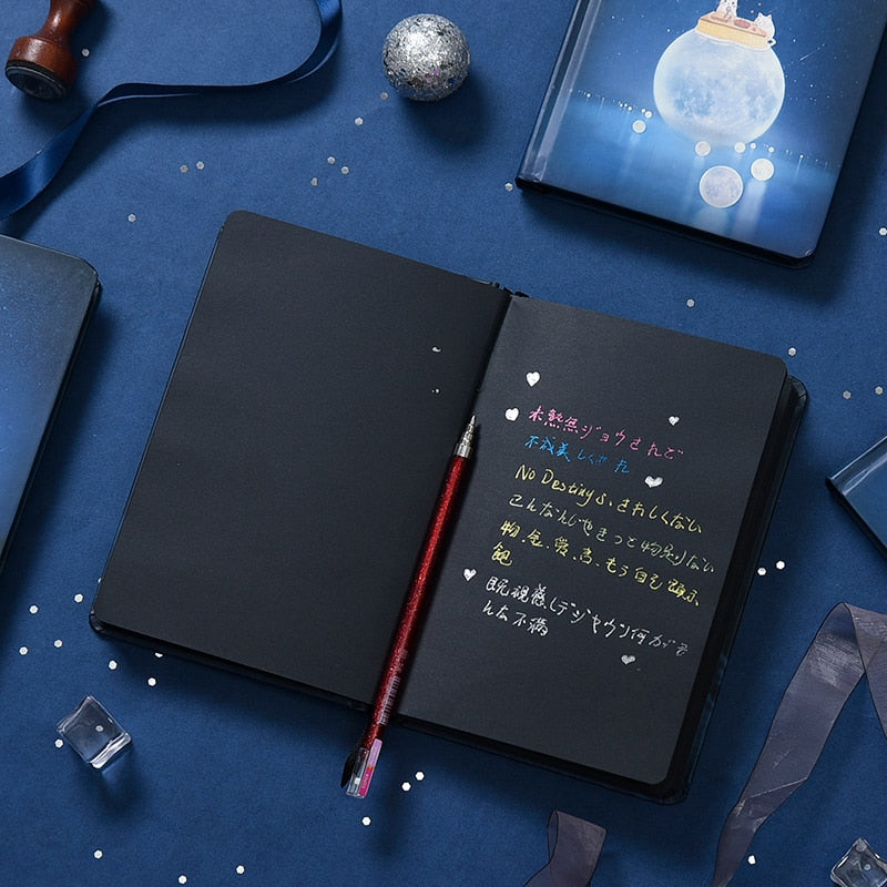 Moonlight Black Notebook