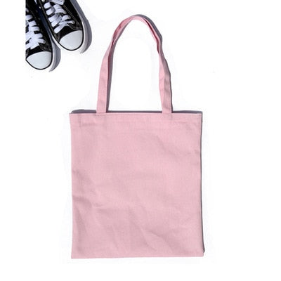 Plain Color Tote Bag
