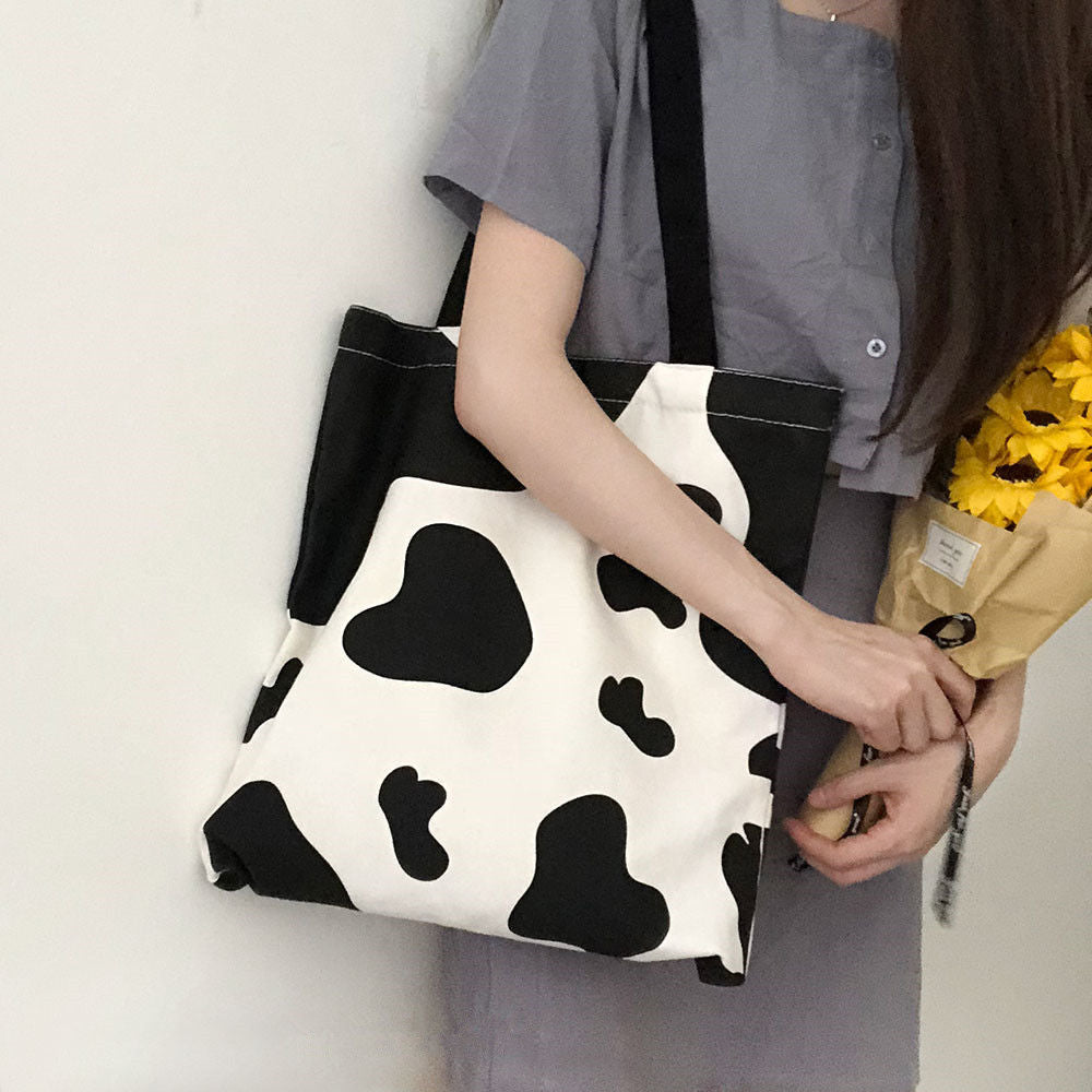 Cow Pattern Tote Bag