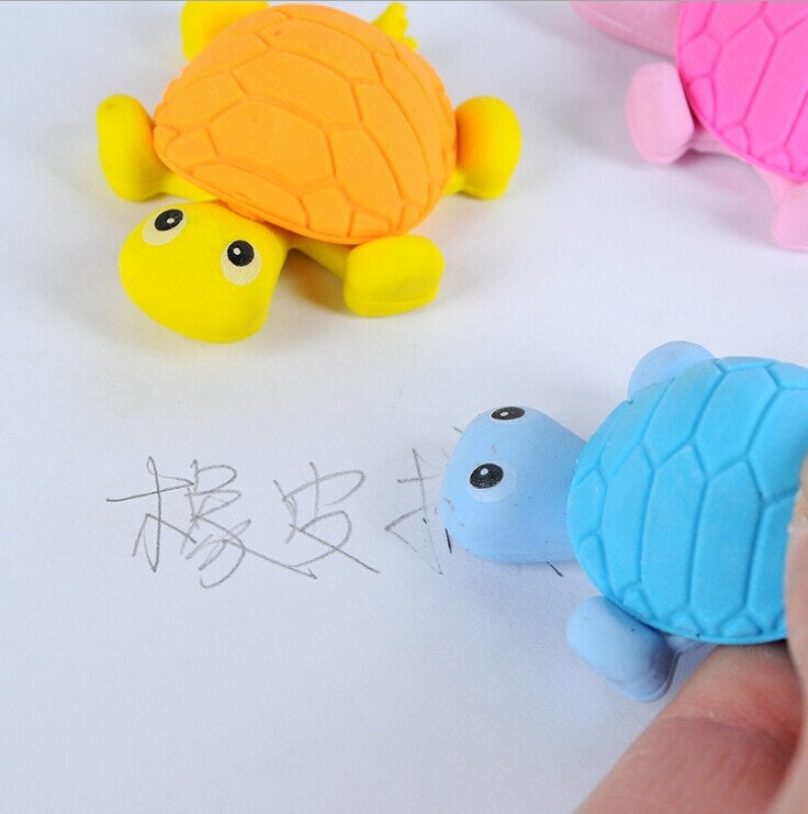 Kawaii Turtle Eraser