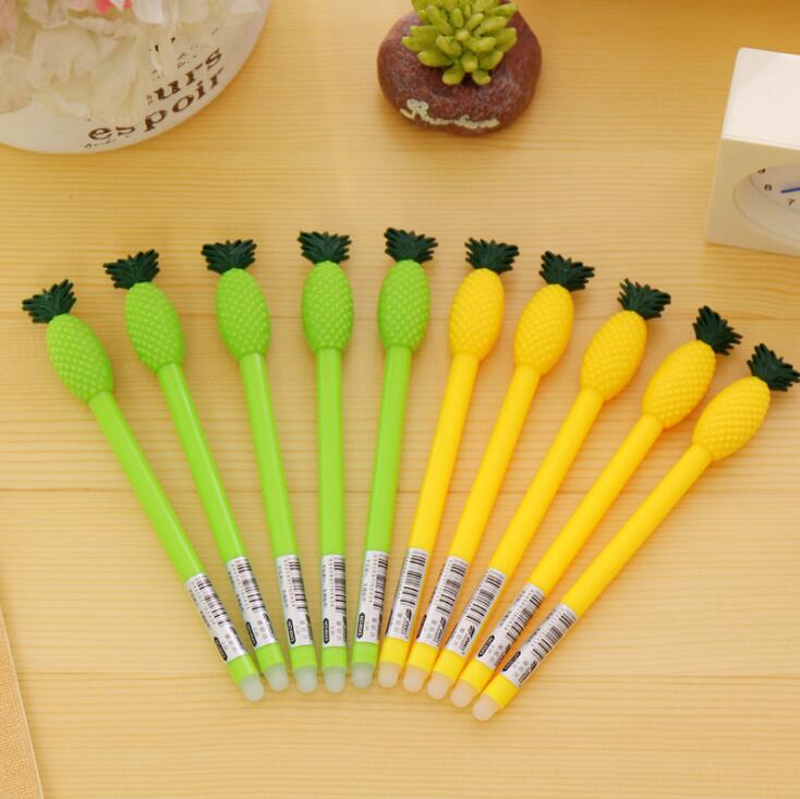 Pineapple Gel Pen (Set of 4)