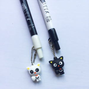 Black & White Kitten Pencil (Set of 3)