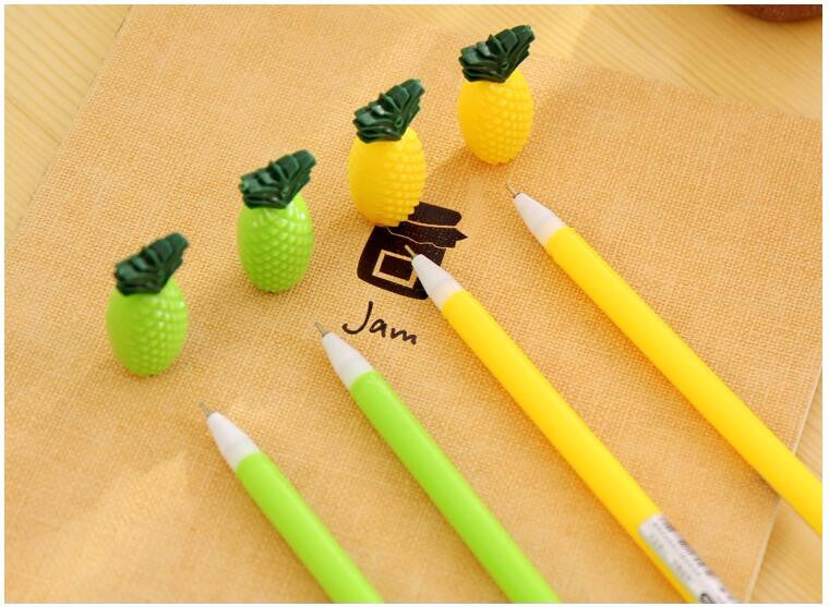 Pineapple Gel Pen (Set of 4)