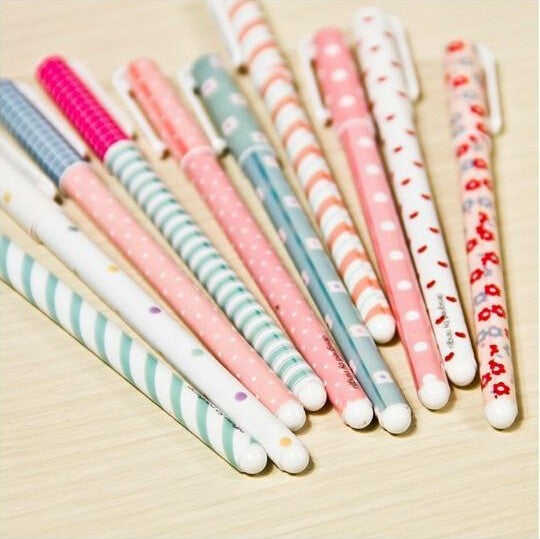 Kawaii Pattern Gel Pen (Set of 10)