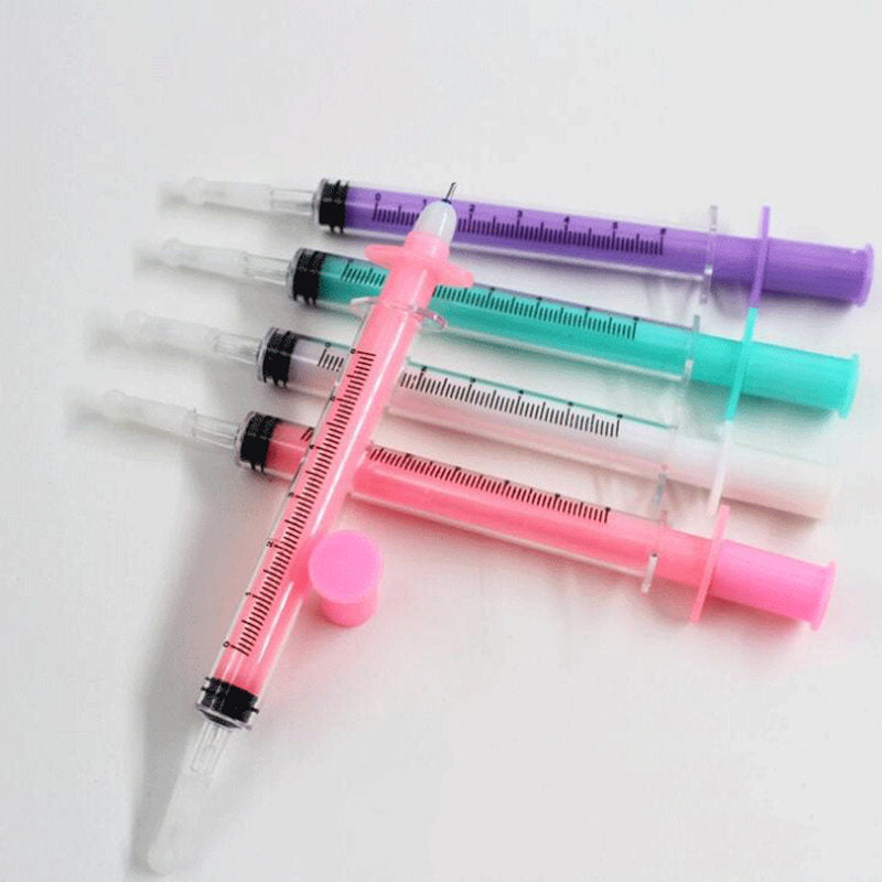 Erasable Pastel Syringe Pens (Set of 4)