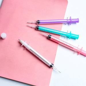 Erasable Pastel Syringe Pens (Set of 4)