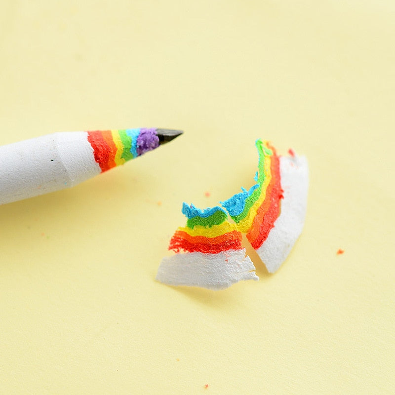 Rainbow Wooden Pencil (Set of 2)