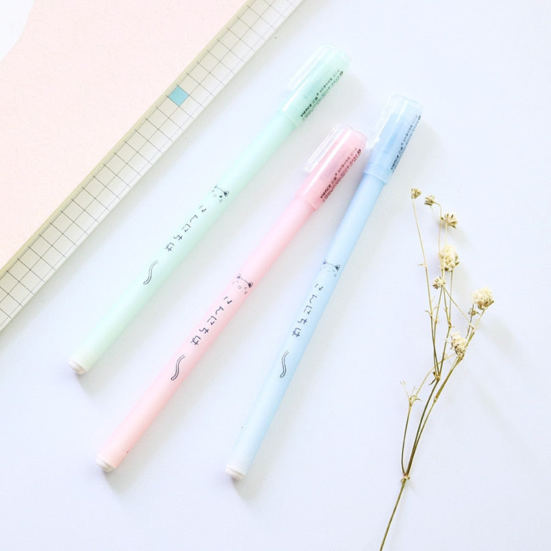 Kawaii Pastel Gel Pen (Set of 3)