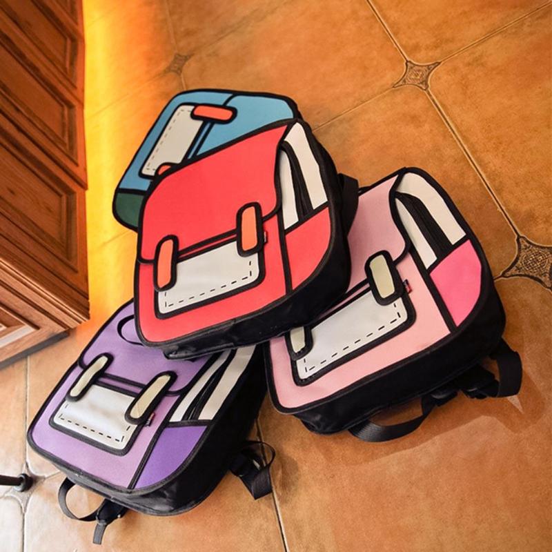3D Cartoon Backpack