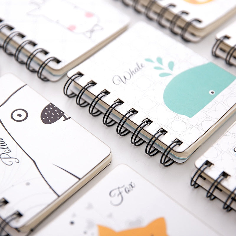 Cartoon Animal Mini Notebook