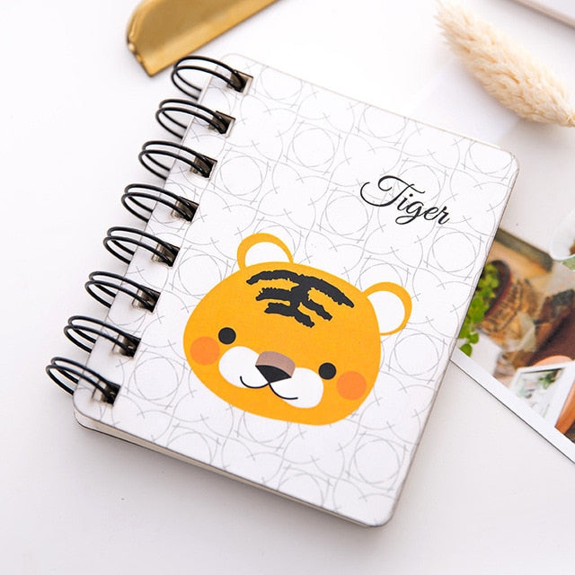 Cartoon Animal Mini Notebook