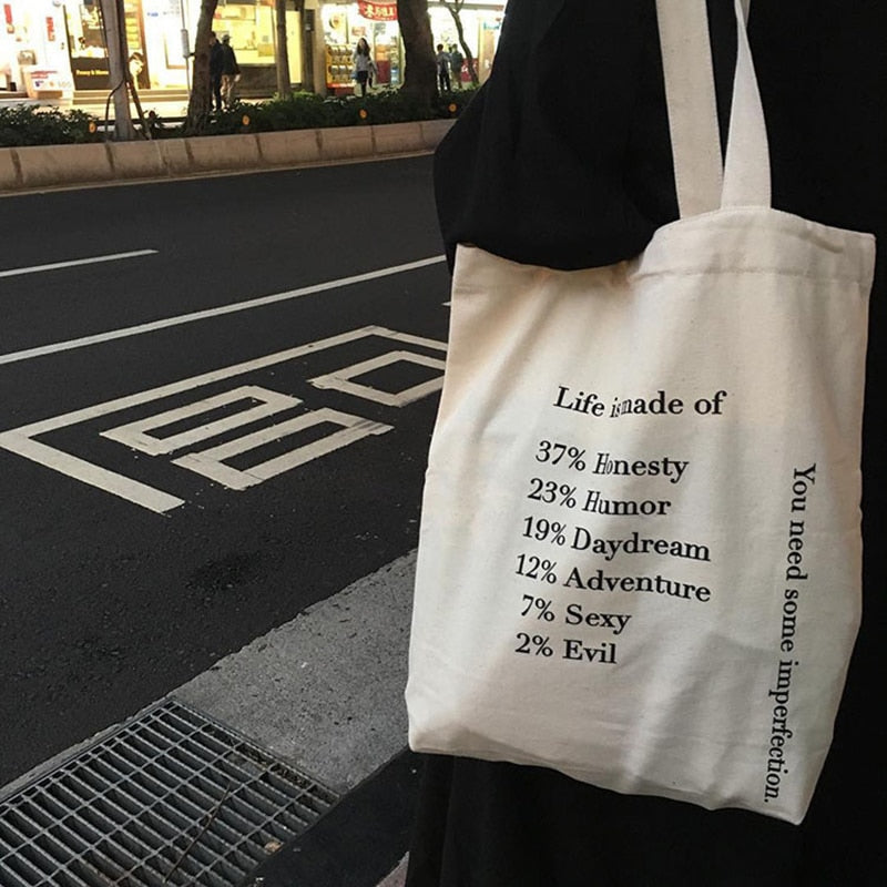 Life Composition Tote Bag