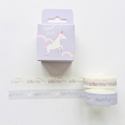 Unicorn Washi Tape (Set of 2)