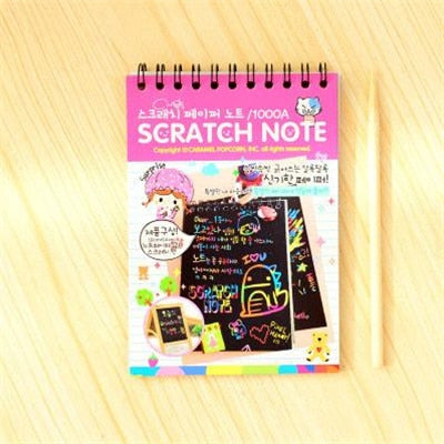 Rainbow Scratch Notebook