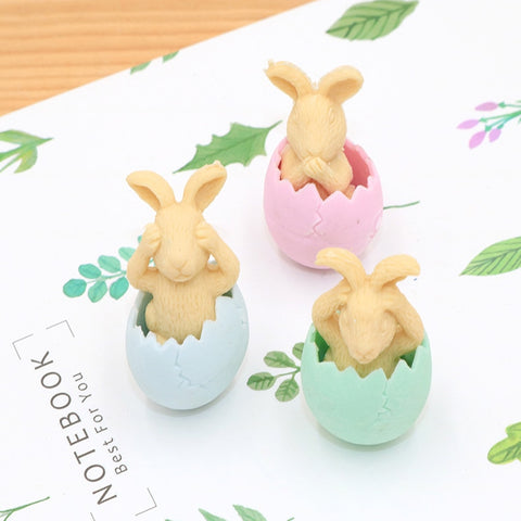 Easter Bunny Egg Eraser