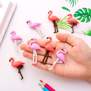 Flamingo Eraser (4 pcs)